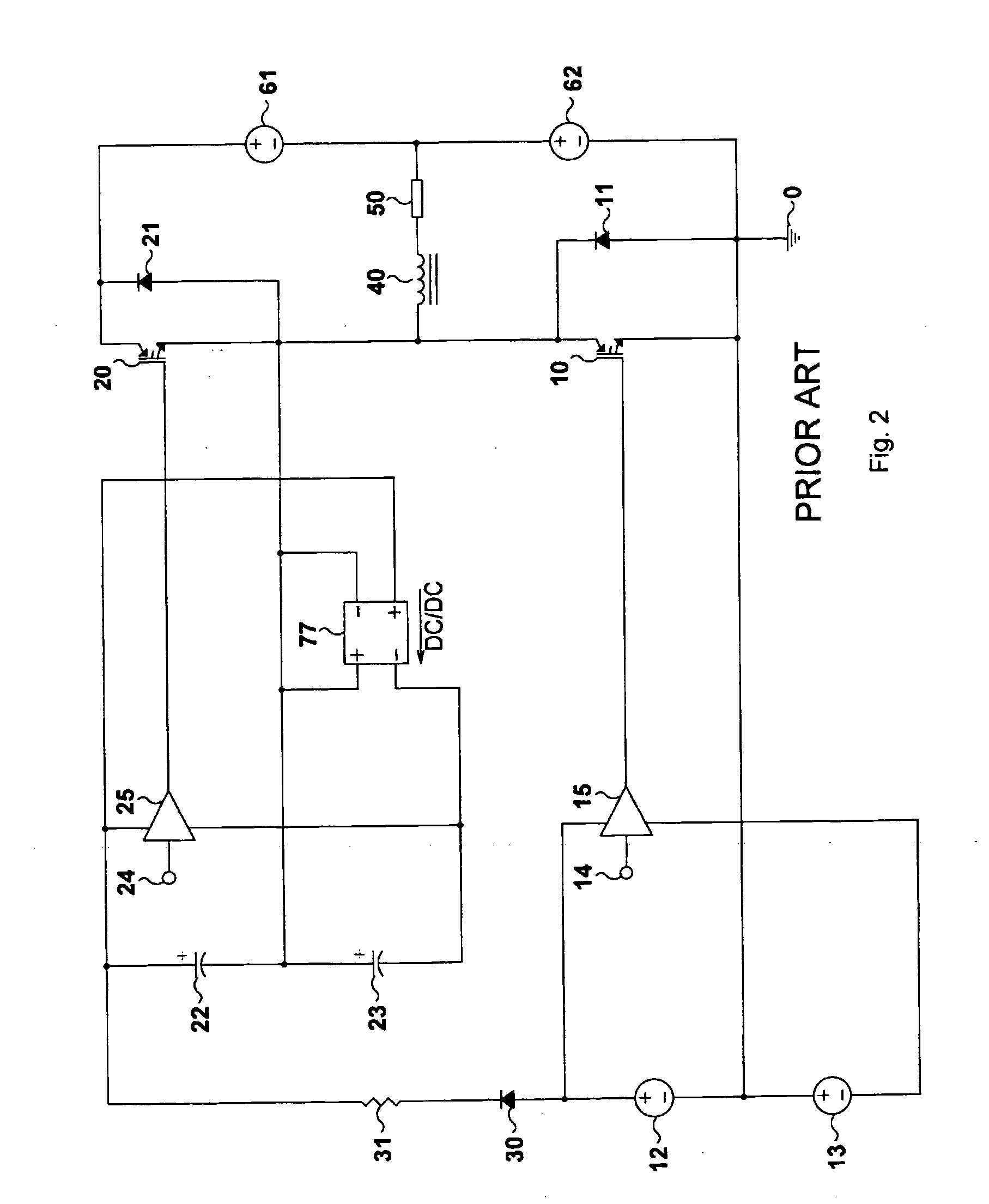 Bipolar bootstrap top switch gate drive for half-bridge semiconductor power topologies