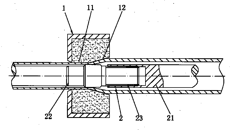 Method for manufacturing copper pipe with circular outside and irregular inside