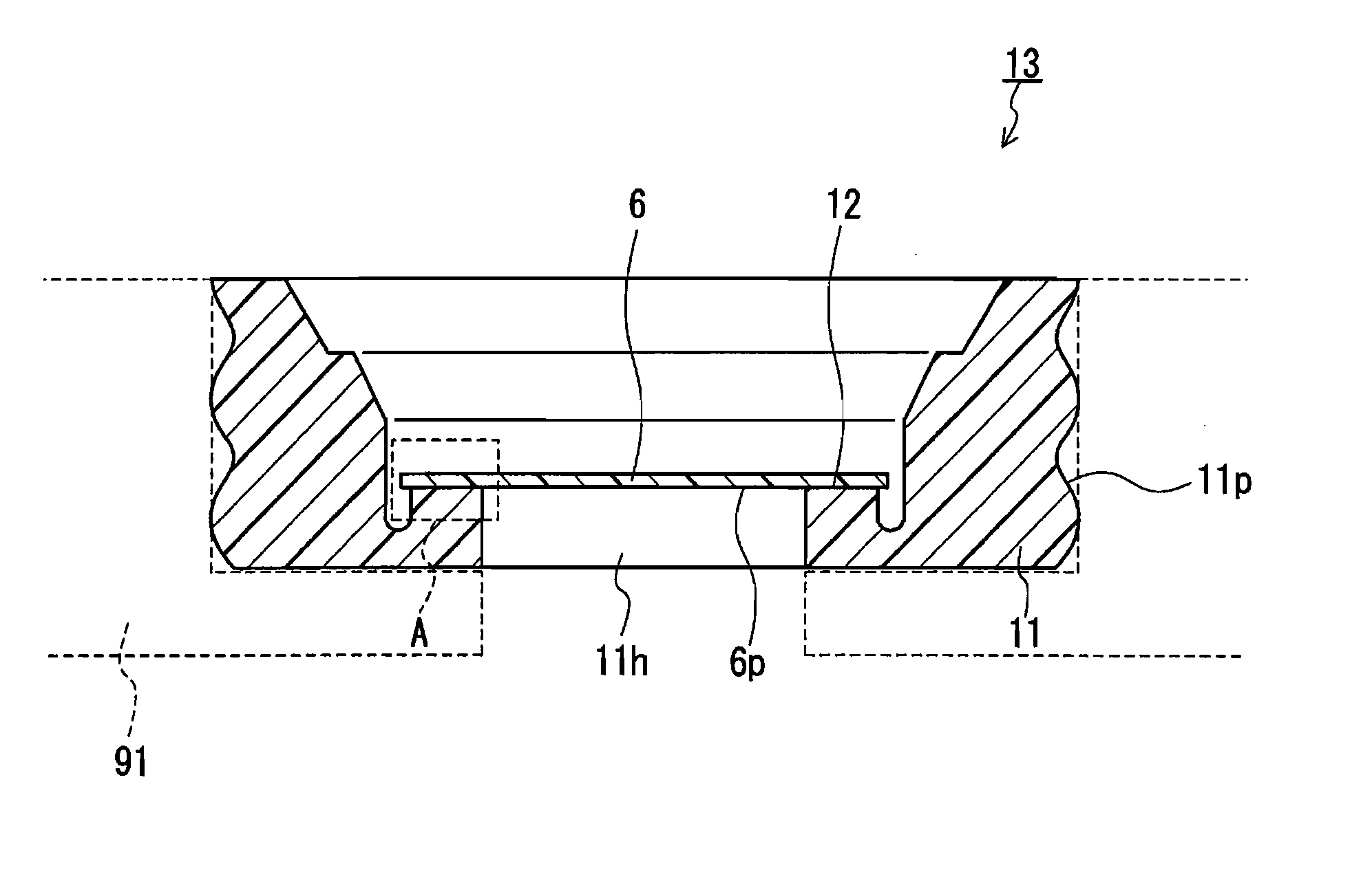 Ventilation member and method of manufacturing the same