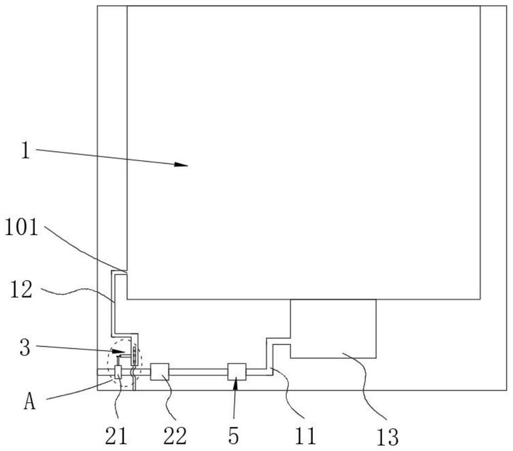 Waterway protection system, dish washing machine and control method of dish washing machine