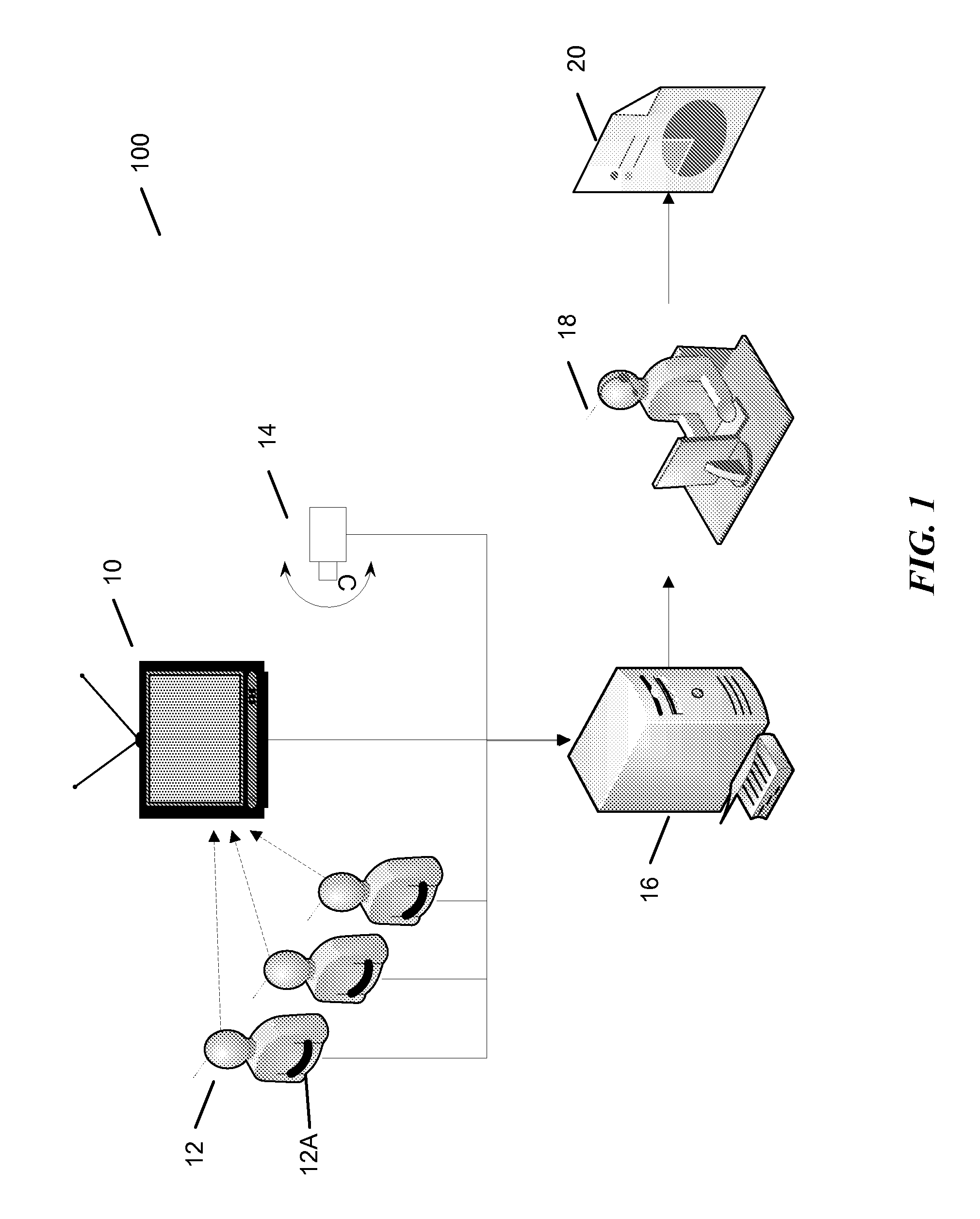 Method and system for determining audience response to a sensory stimulus