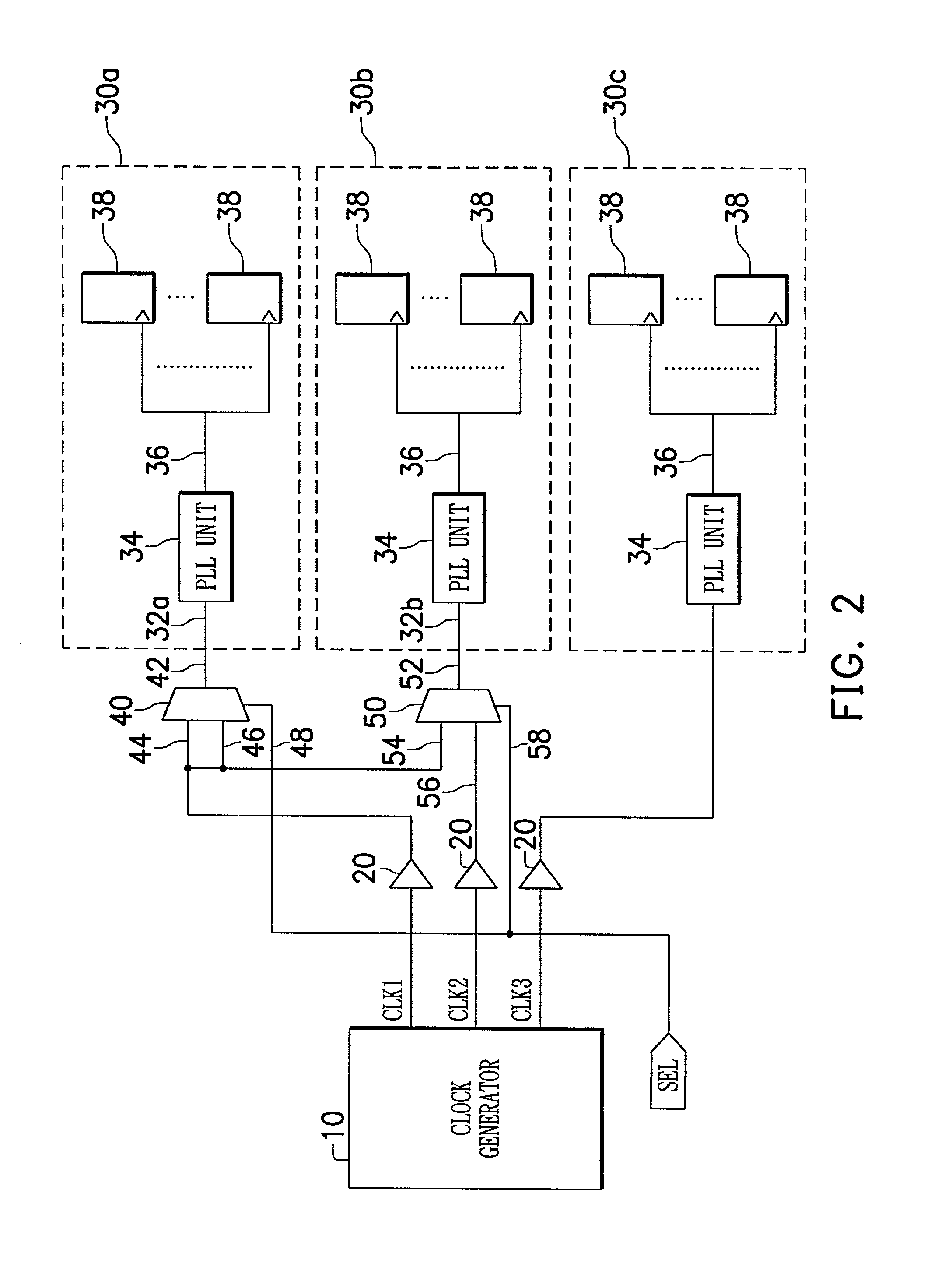 Method and apparatus for reducing clock skew in an integrated circuit