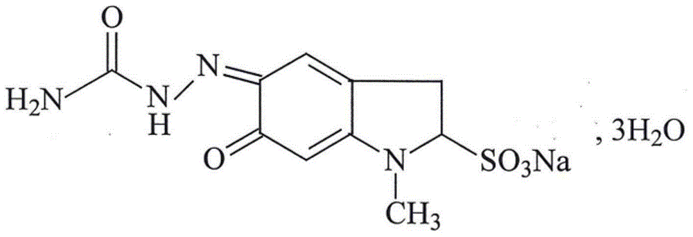 Carbazochrome sodium sulfonate and preparing method thereof