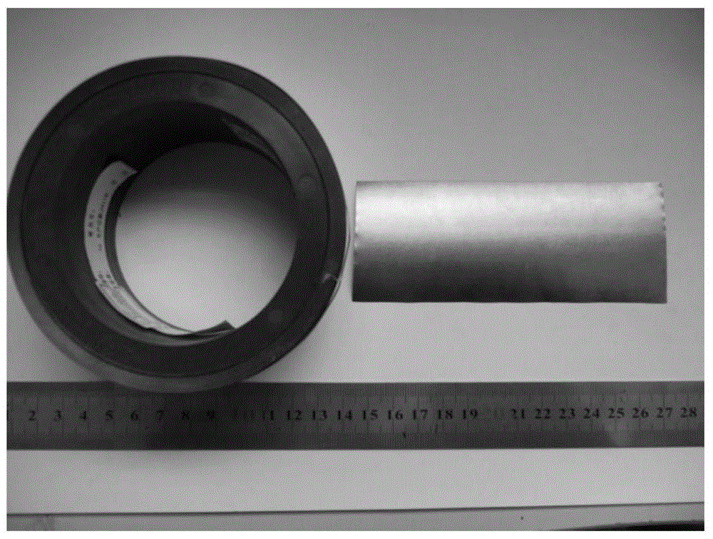 a kind of fe  <sub>78</sub> the si  <sub>9</sub> b  <sub>13</sub> Method for increasing saturation magnetization and reducing coercive force of amorphous crystals