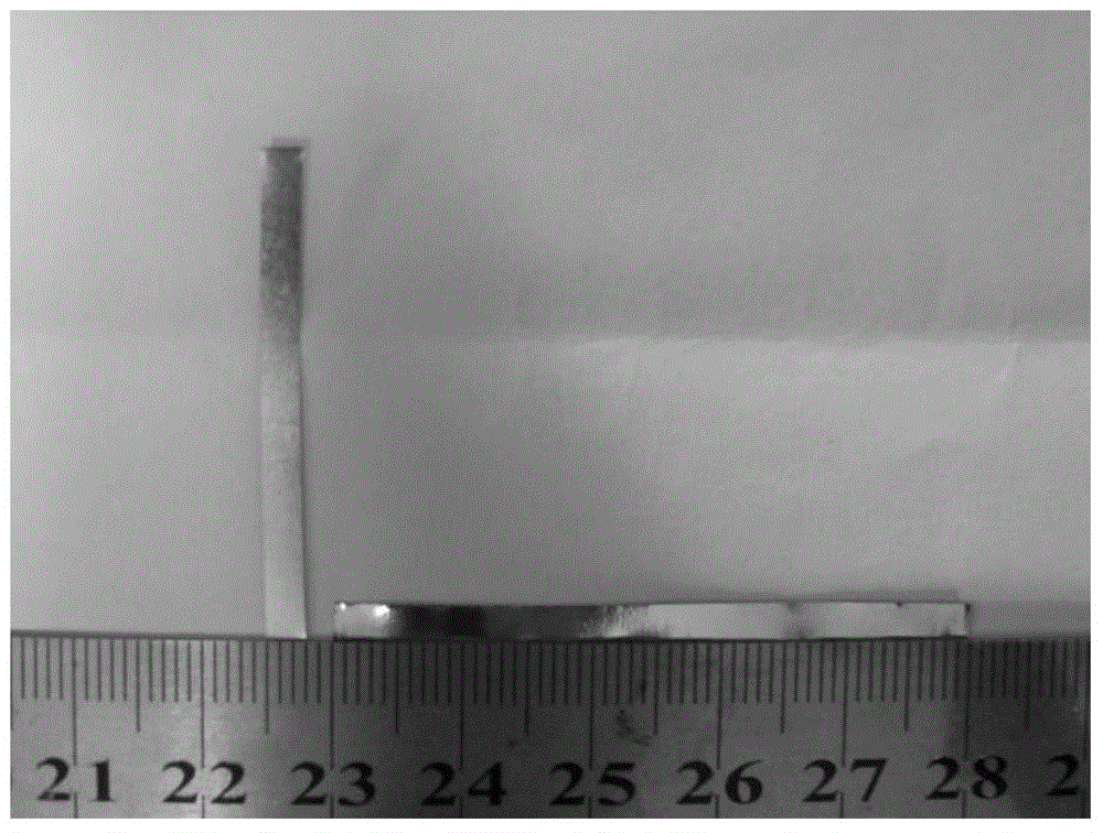 a kind of fe  <sub>78</sub> the si  <sub>9</sub> b  <sub>13</sub> Method for increasing saturation magnetization and reducing coercive force of amorphous crystals