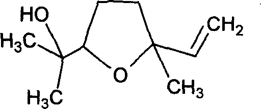 Novel production technique for linalool oxide