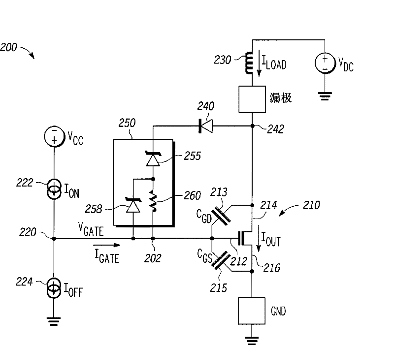 Slew-rate control apparatus and methods for a power transistor to reduce voltage transients during inductive flyback