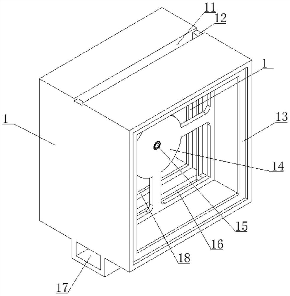 Intelligent transformer substation radiator with sweeping structure