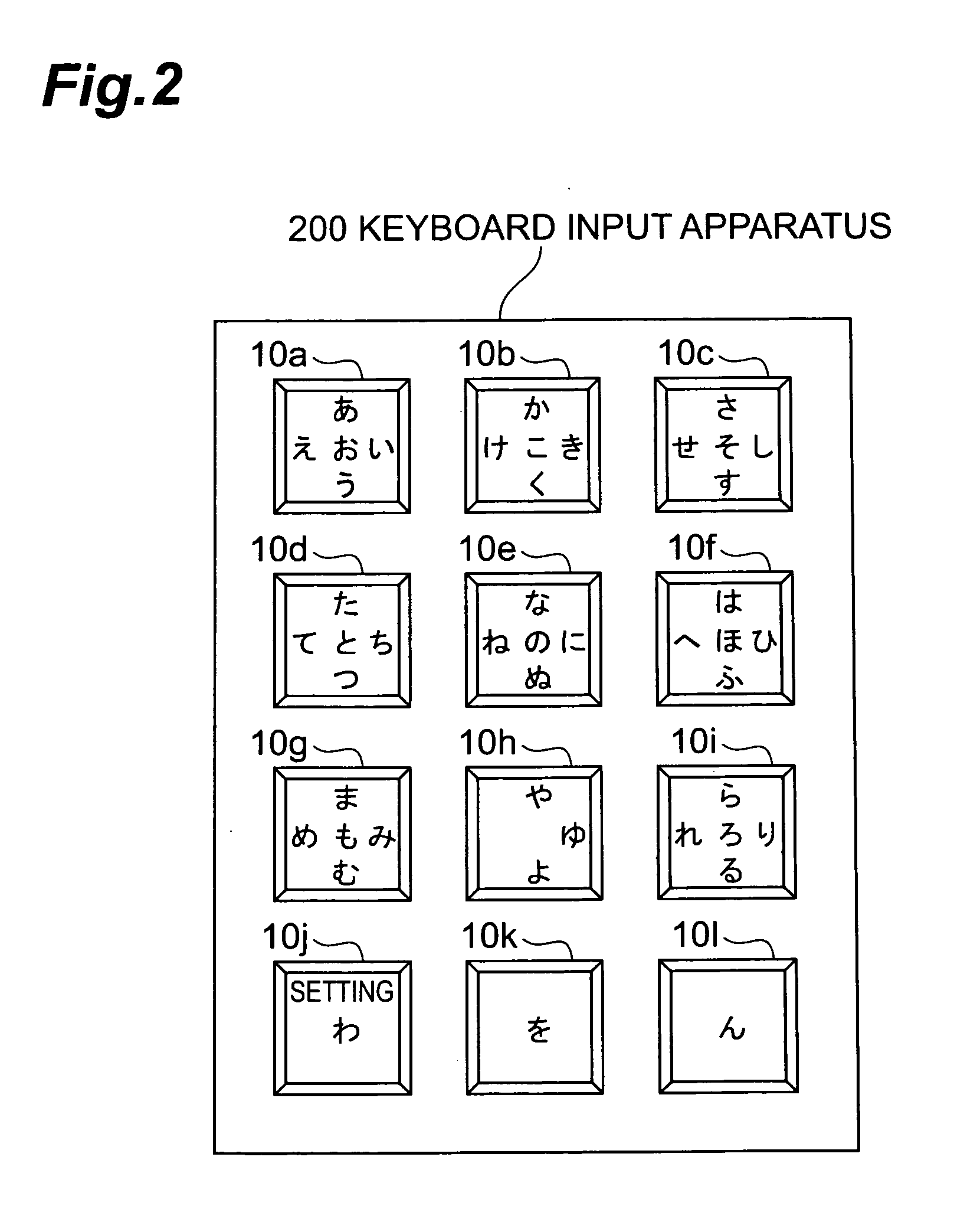 Input key and input apparatus