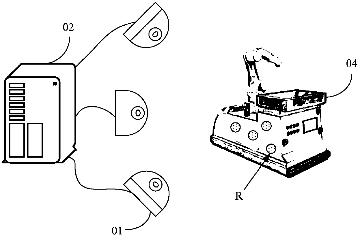 Rigid body motion capture method and device and AGV pose capture system