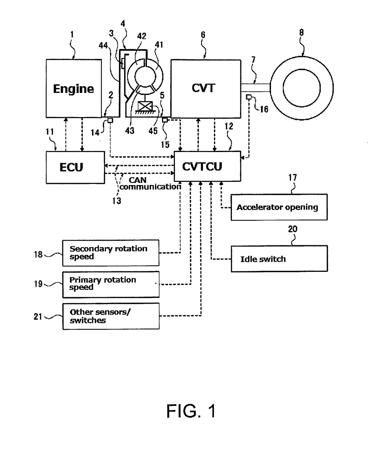 Lock-up clutch control device for vehicle