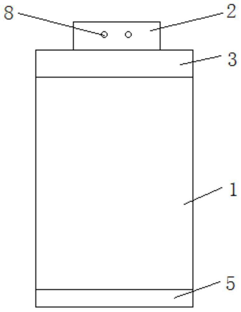 Large-capacity propaganda rack capable of realizing target folding positioning