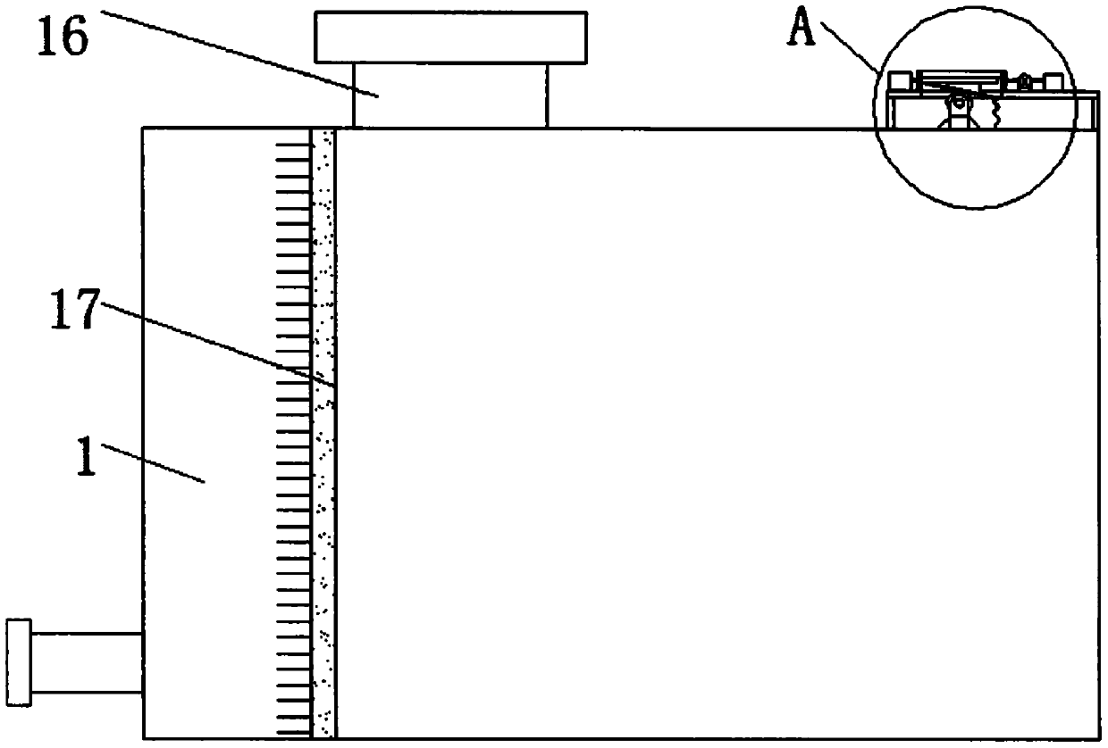 Oil level monitoring device for transformer of 10kV box-type substation