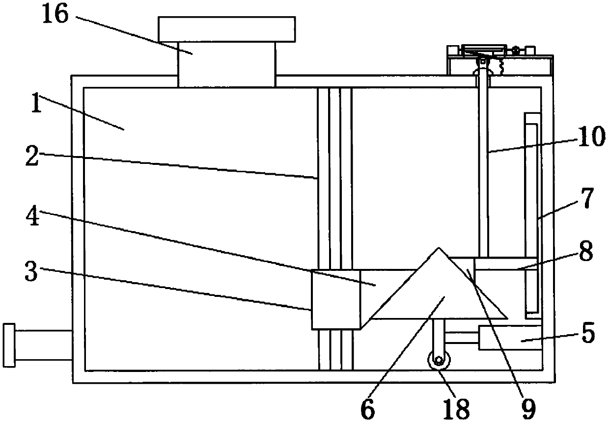 Oil level monitoring device for transformer of 10kV box-type substation