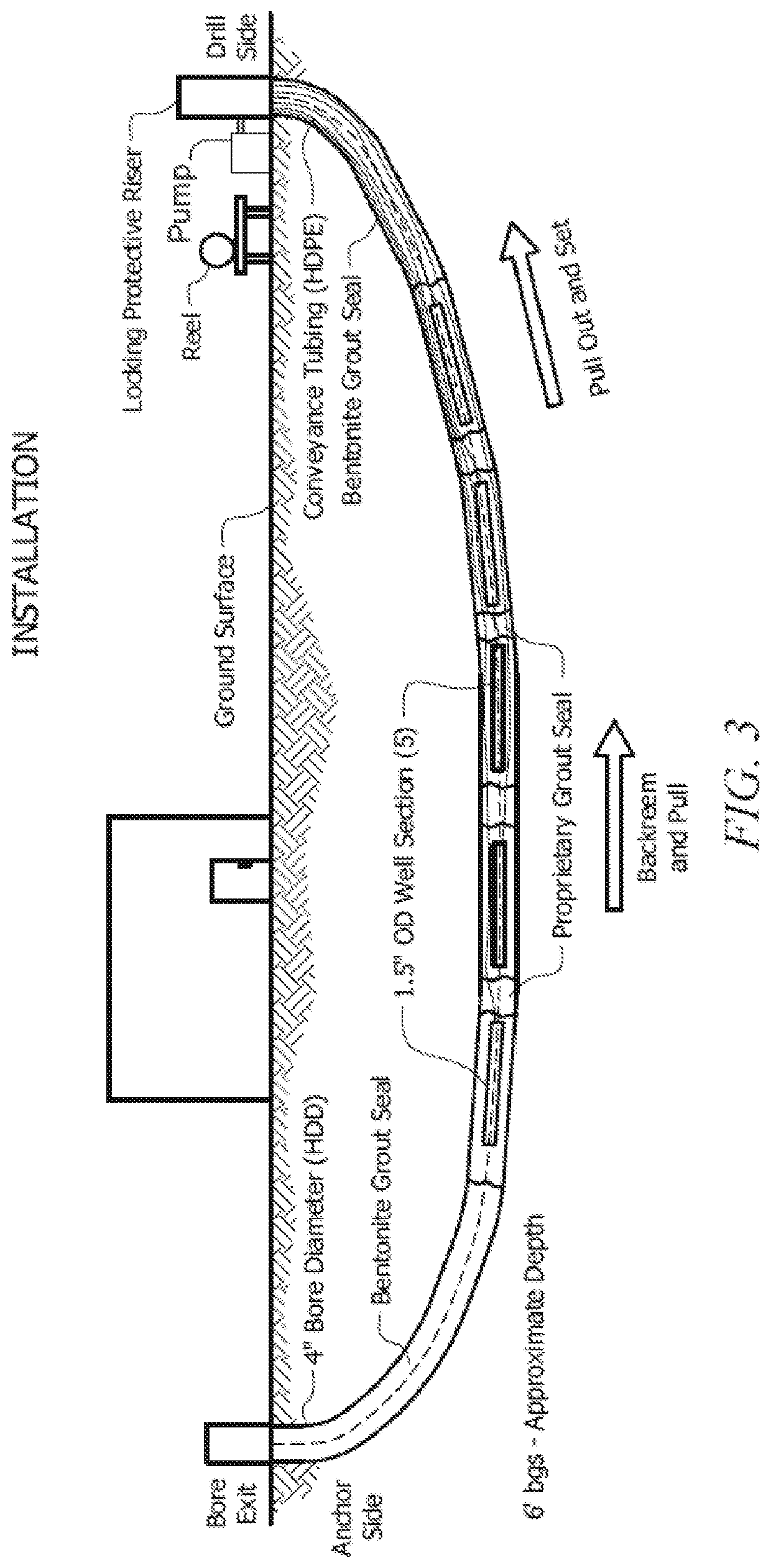 Well sampling system incorporating corrugated and slotted injection system and method of use