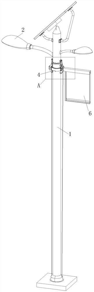 Intelligent street lamp for urban road