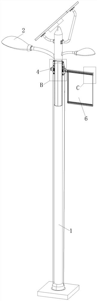 Intelligent street lamp for urban road