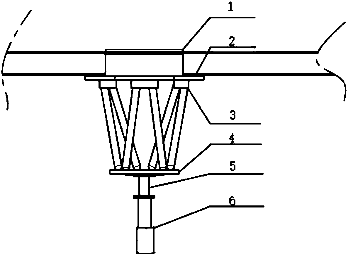 Wheel rim propeller model testing method and device thereof