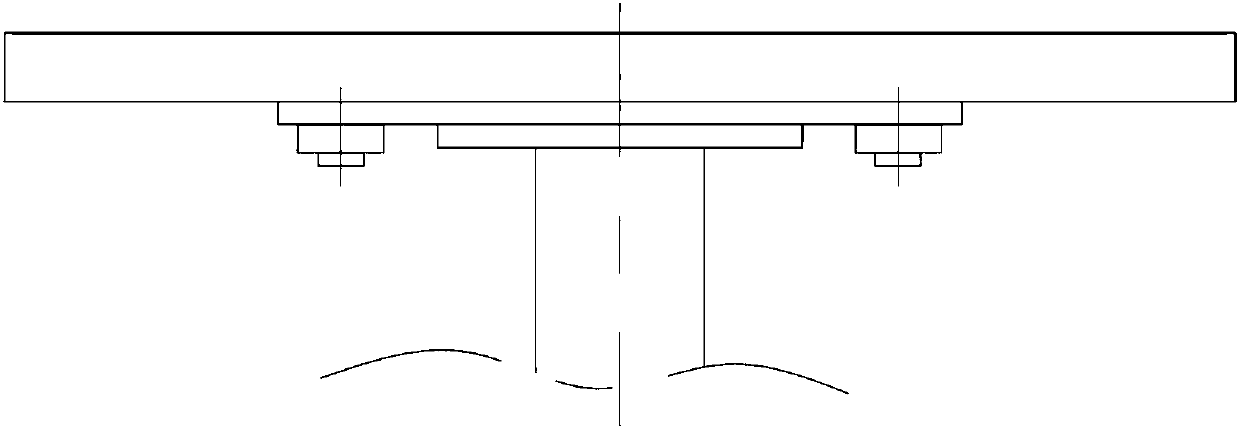 Wheel rim propeller model testing method and device thereof