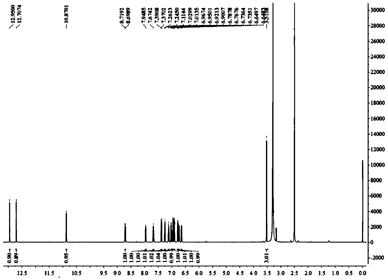 CARM1 small-molecule inhibitor and application thereof