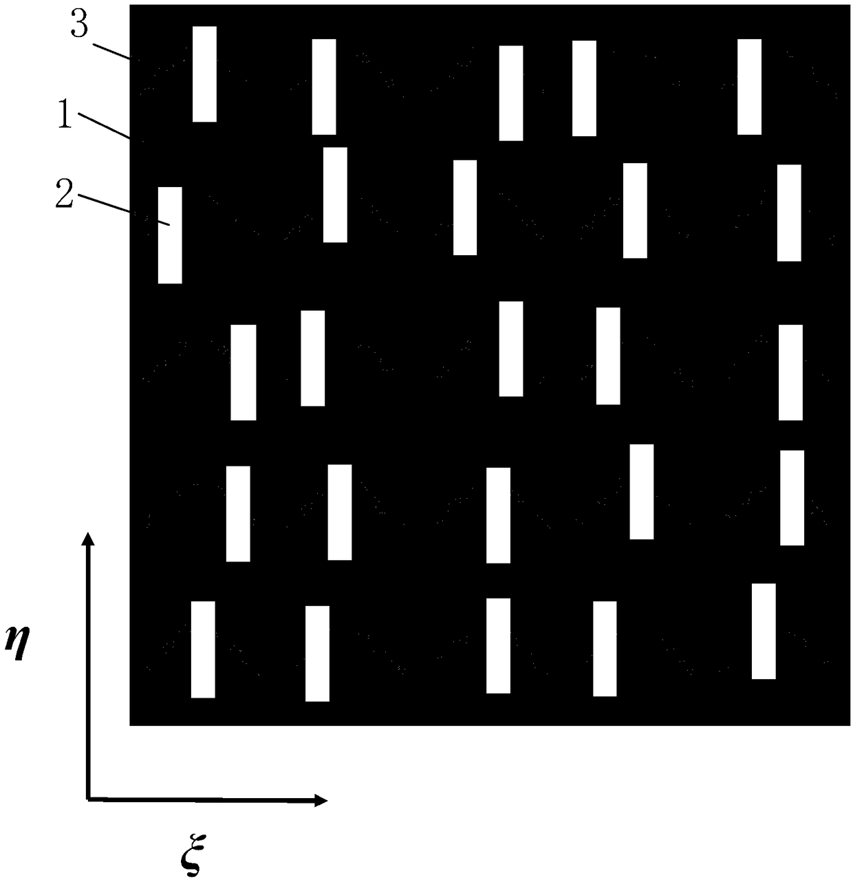 High-order diffraction suppression raster of quasi-random structure