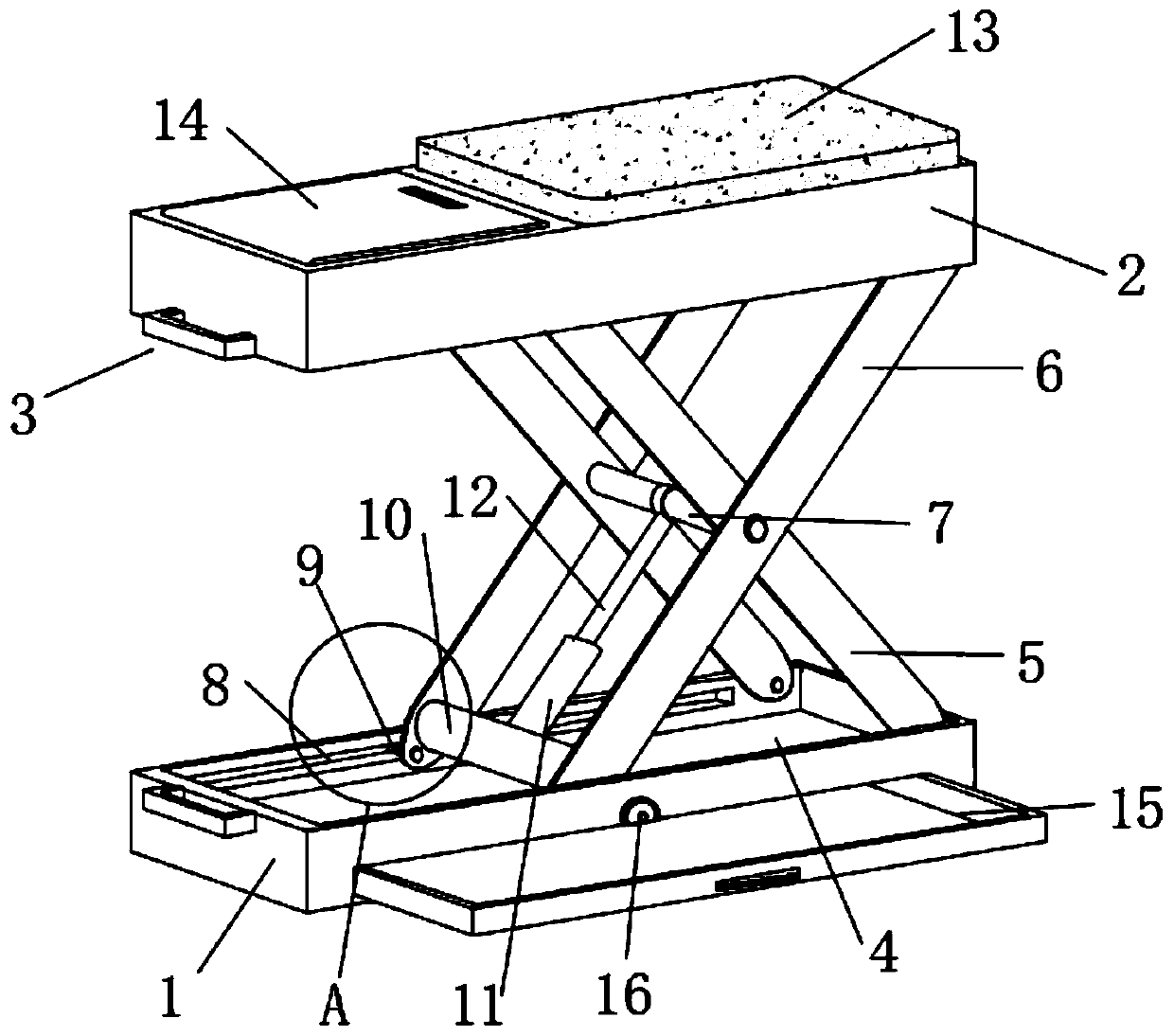 Processing device and method for wooden tea plates