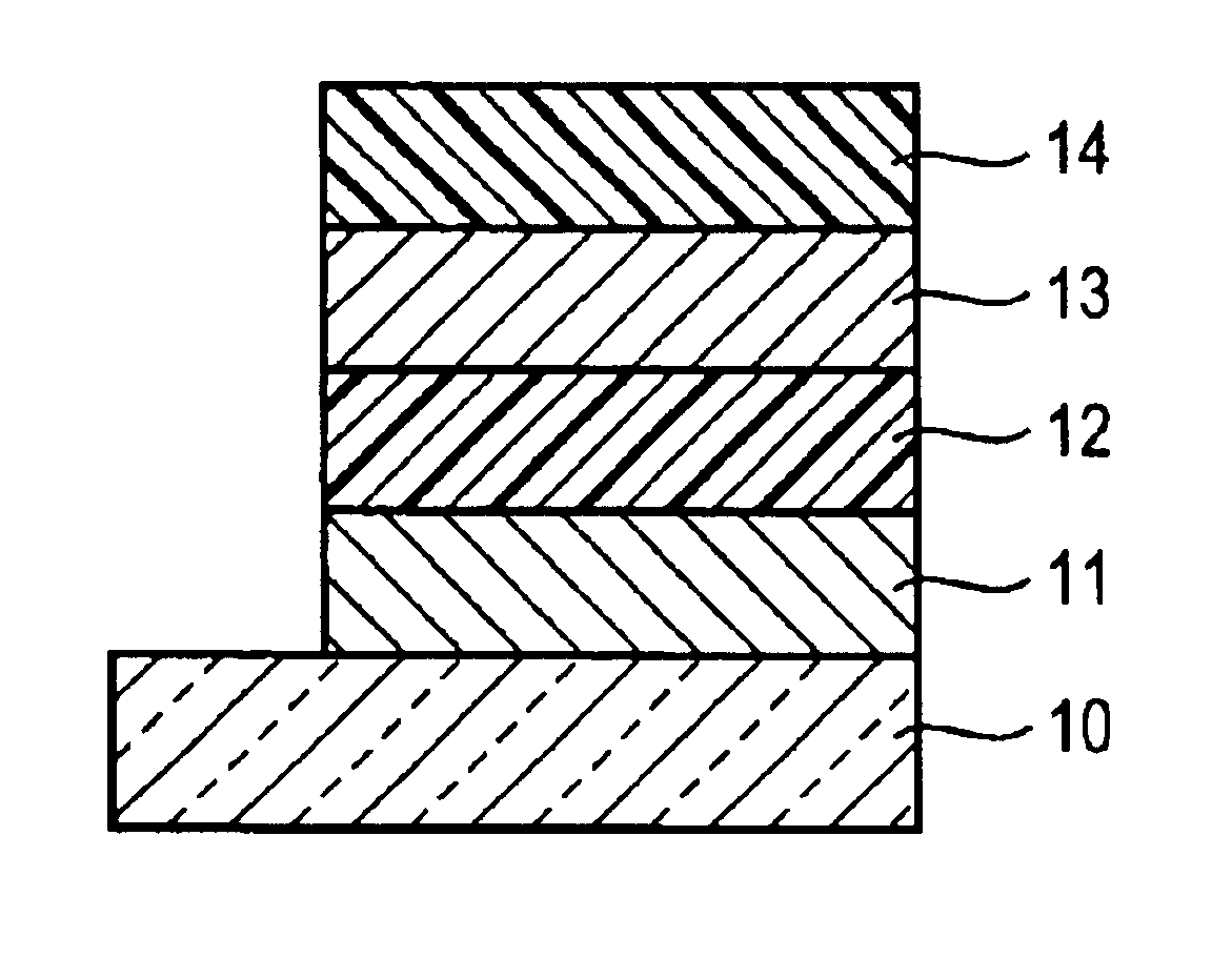 Light-emitting element and method of producing the same