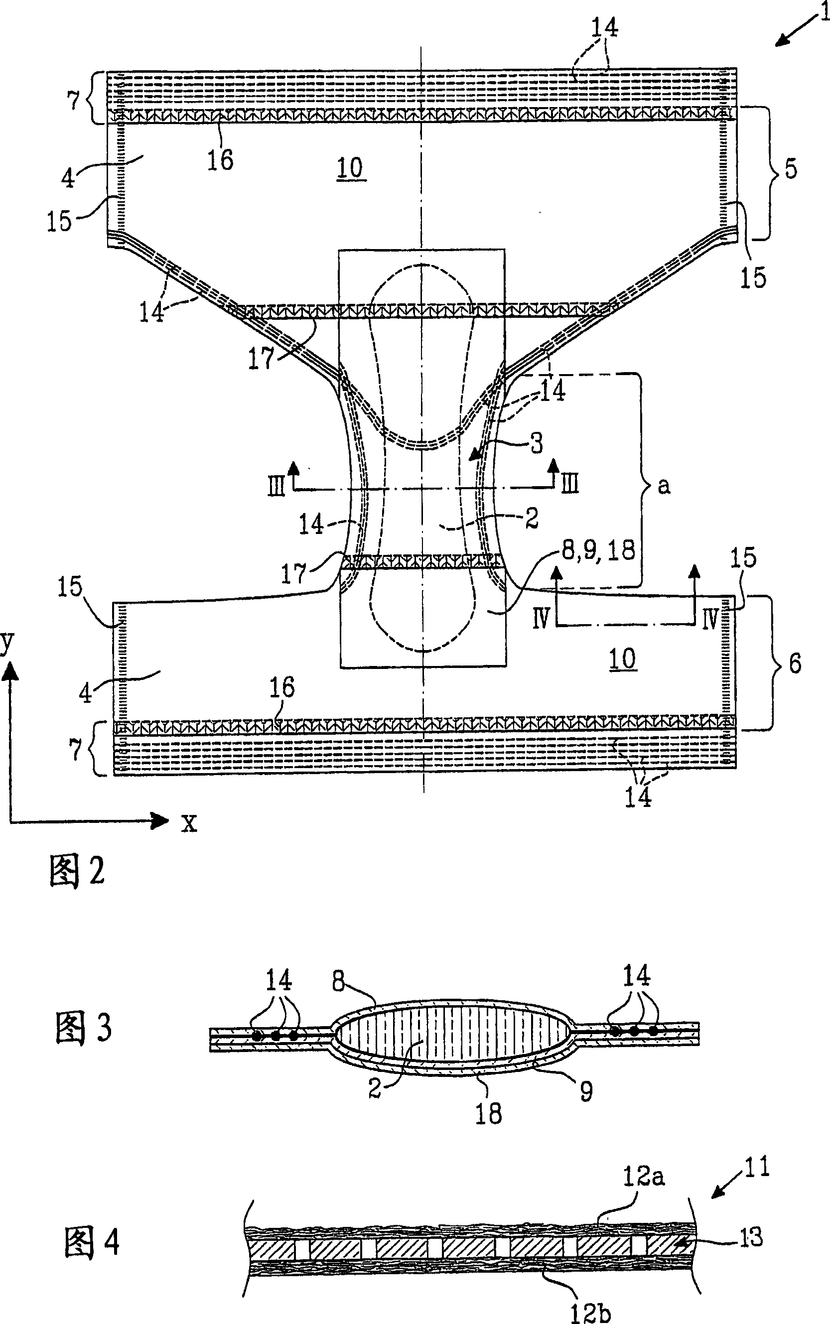 Absorbent article comprising an elastic laminate