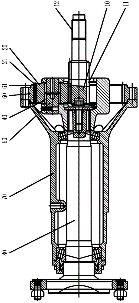 An improvement of a tractor planetary end drive