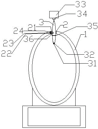 Defecation assisting closestool with perineum support function