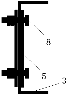 Large-span steel bar truss floor bearing plate assembling type supporting and construction method