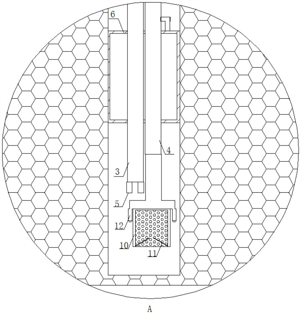 Rock core sampling device for directional branch drilling