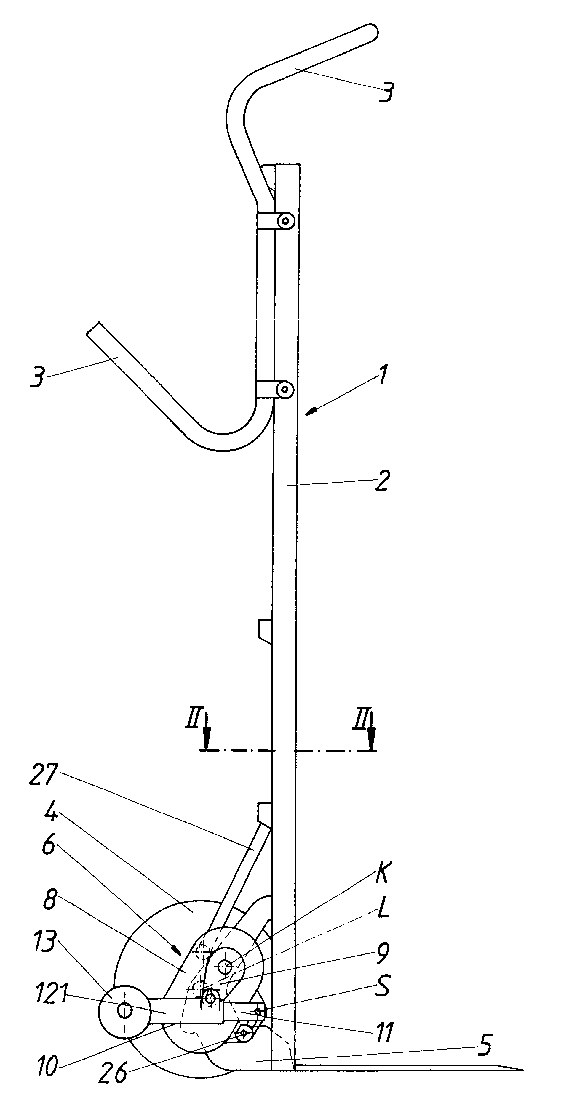 Two-wheel hand truck