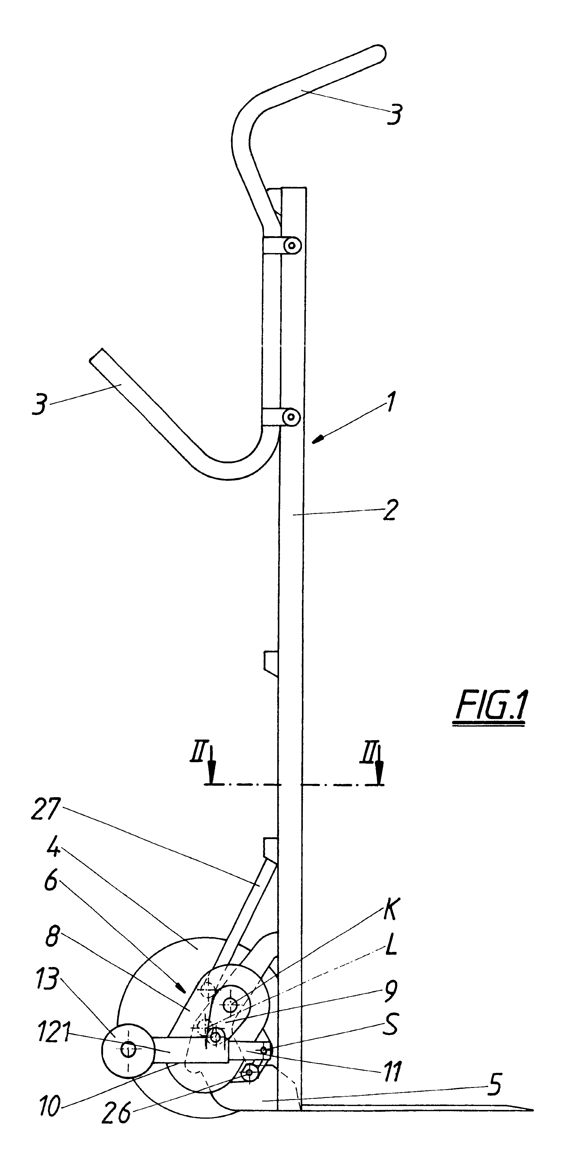 Two-wheel hand truck