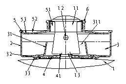 Pressure cooker with splashing preventing and oily water collecting functions