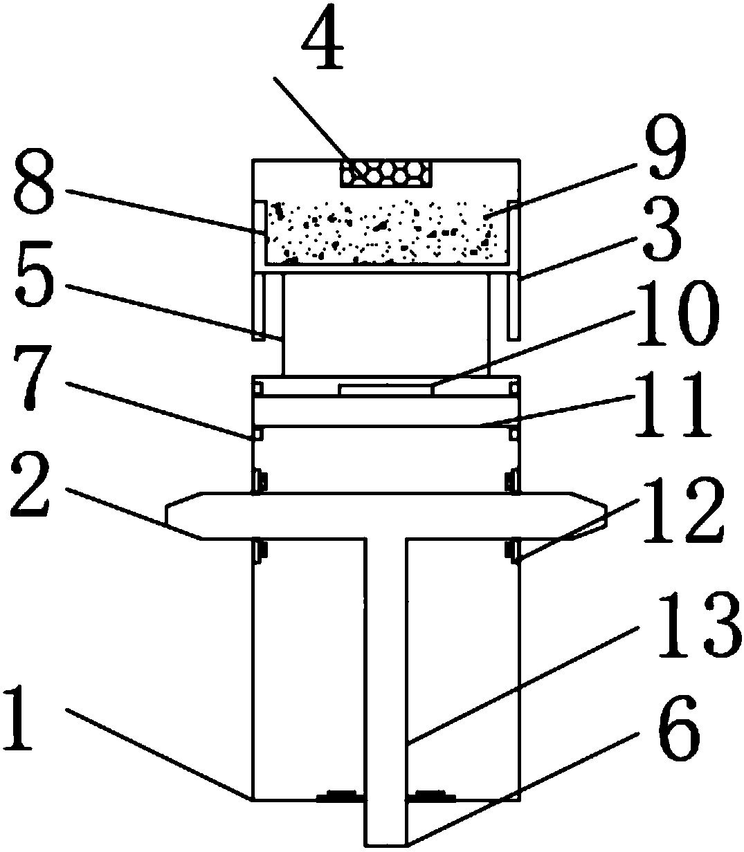 High-power LED lawn lamp