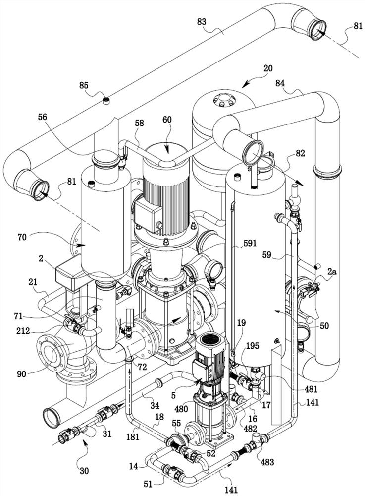 Cooling circulation system