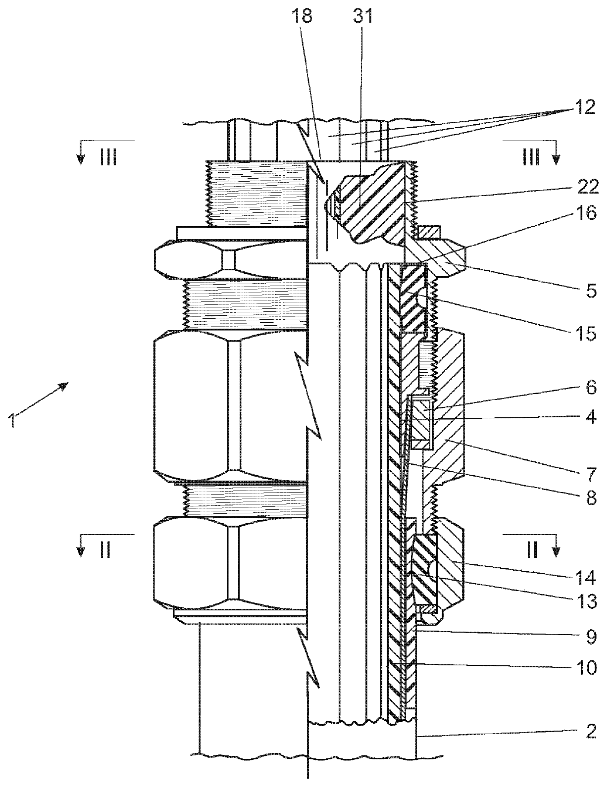 Barrier cable gland