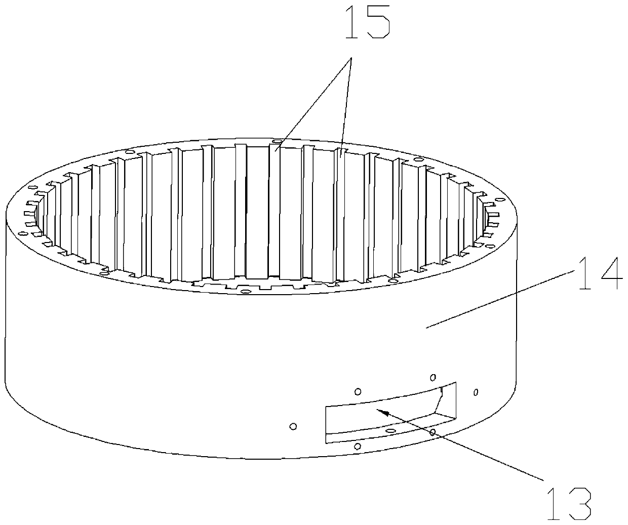 Cutting mechanism for garbage disposal crusher