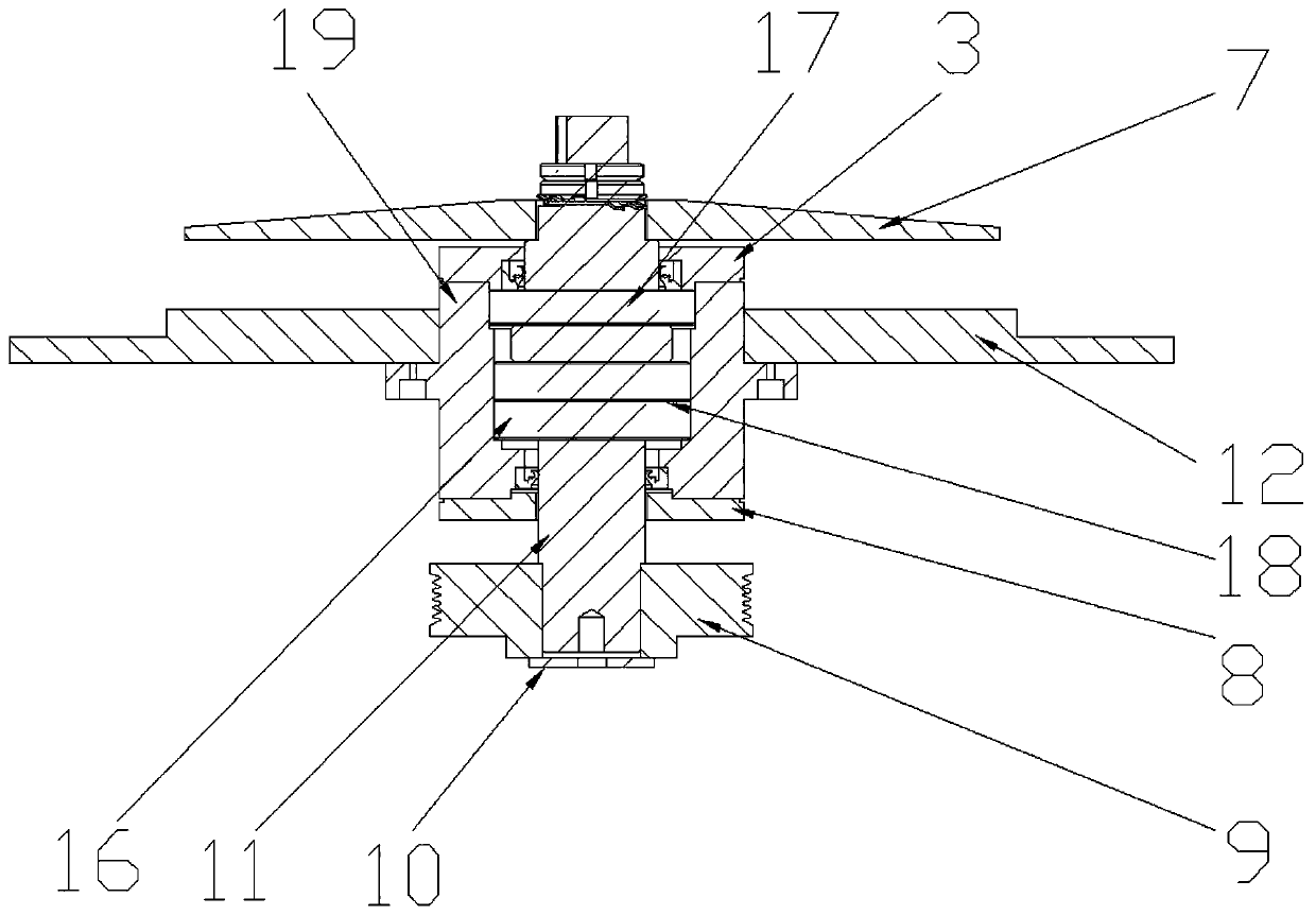 Cutting mechanism for garbage disposal crusher