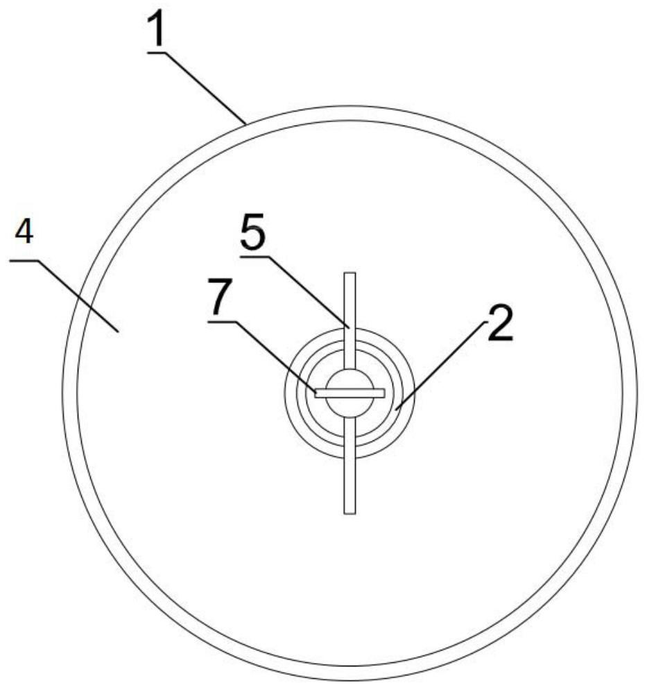 Sampling detection device and method for vacuum degree under vacuum prepressing film