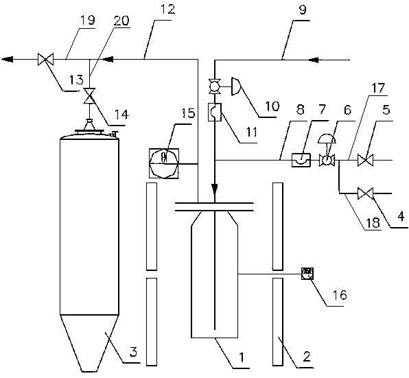 High-purity gas cylinder inner wall MOCVD nickel plating device and method