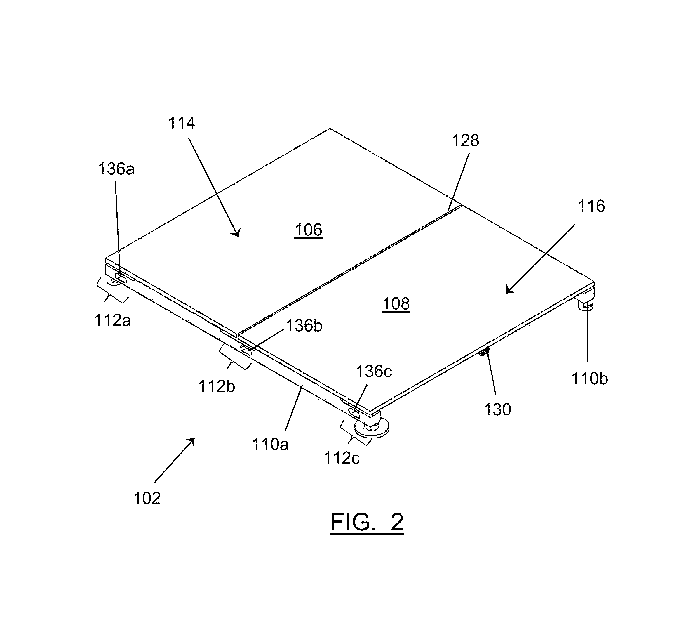 Force measurement system having a plurality of measurement surfaces