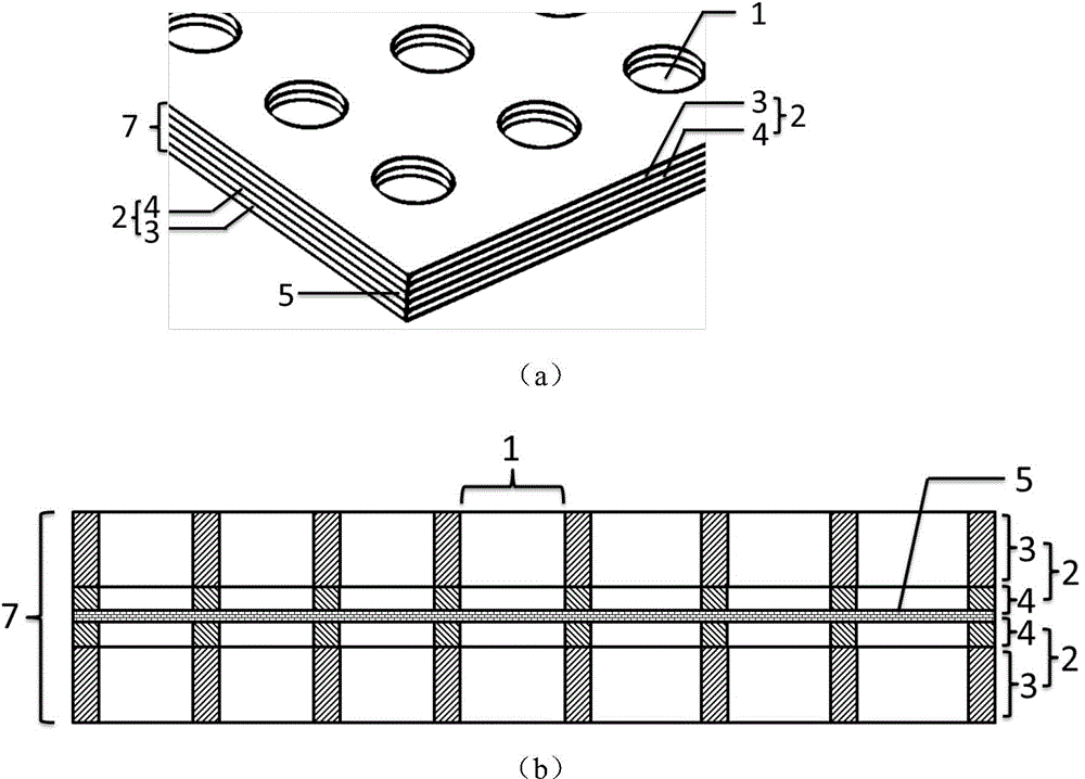 Composite porous current collector, and preparation method and application thereof