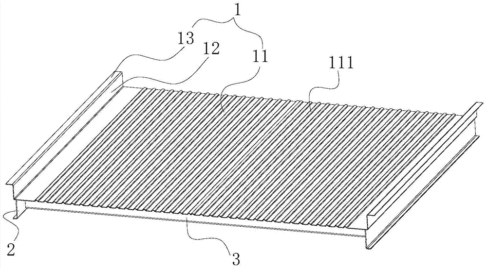 Container and steel floor chassis thereof