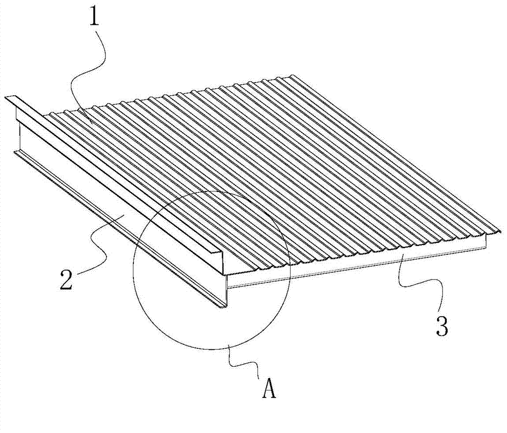 Container and steel floor chassis thereof