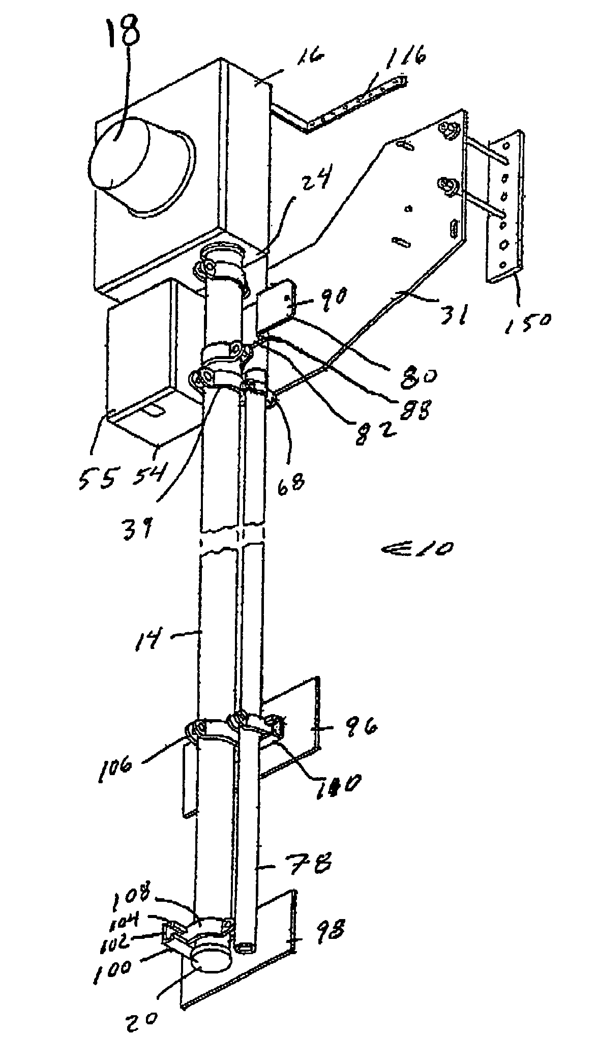 Preconstruction multiple utility meter pedestal and method of installation