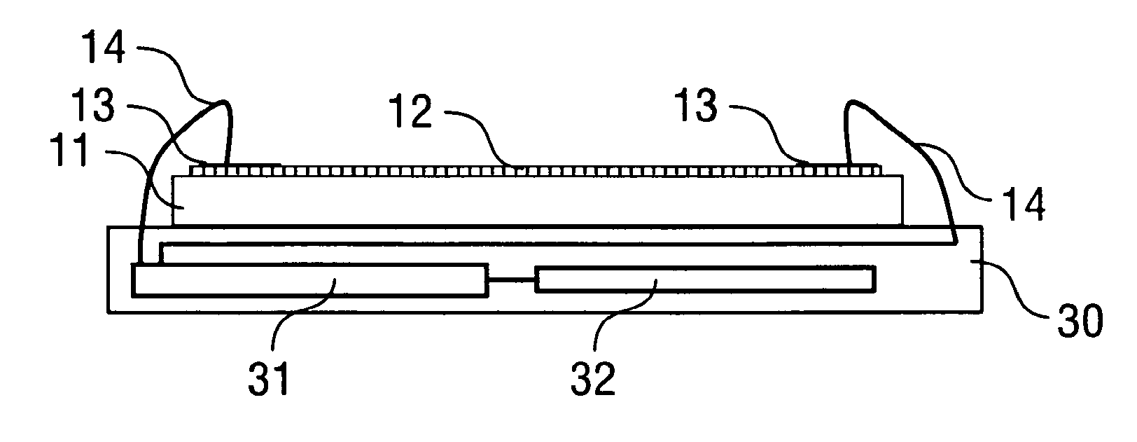 Radiation detector and measurement device for detecting X-ray radiation