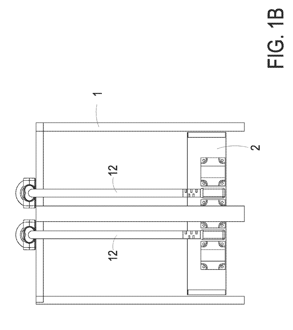Multiple input power distribution shelf and bus bar assembly thereof
