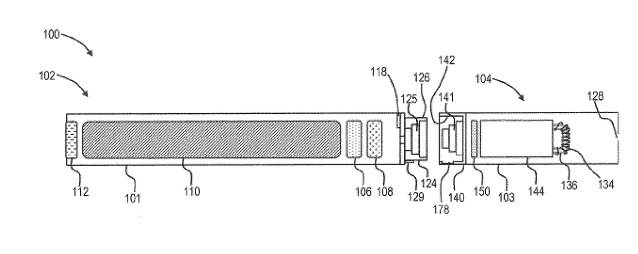 Aerosol delivery device with improved fluid transport